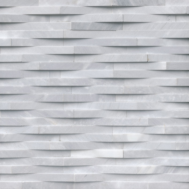 Cosmic Gray 3d Wave Stacked Stone