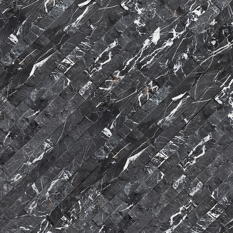 Marquina Nero Stacked Stone thumbnail 2