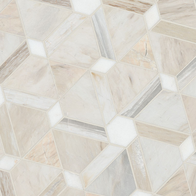 Angora Floralis Polished Tile thumbnail 3