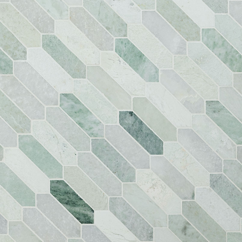 Icelandic Green Picket Tile thumbnail 3