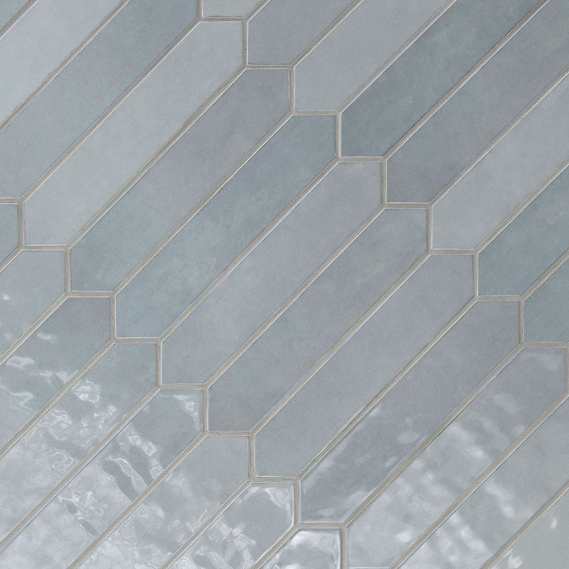 Renzo Sky Ceramic Picket Tile thumbnail 2