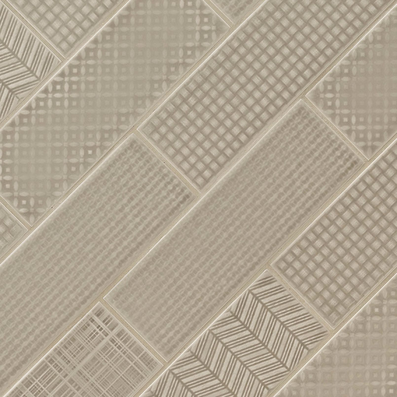 Urbano Warm Concrete 3d Mix Tile thumbnail 2