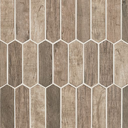 Driftwood Picket Glass Tile thumbnail 4