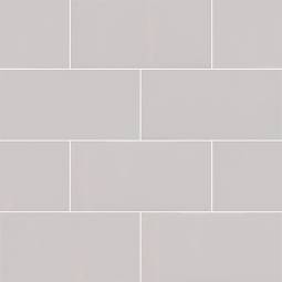 Gray Glossy Beveled Subway Tile 3x6 thumbnail 2