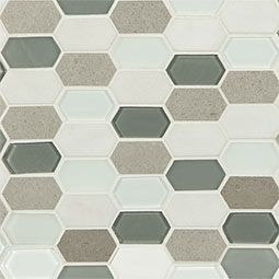 Lascari Picket Glass Backsplash Tile thumbnail 3