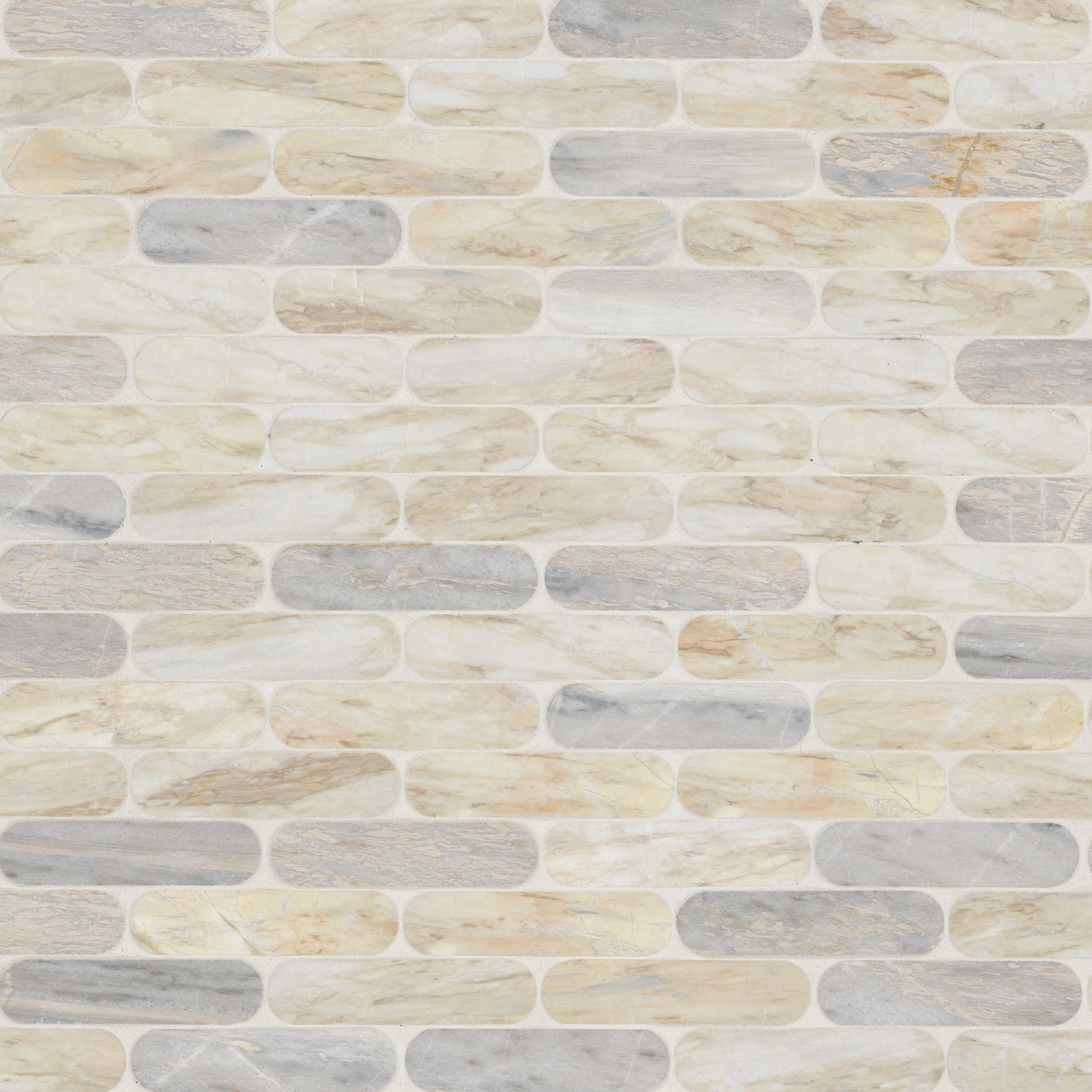 Angora Ellipse Polished Tile thumbnail 2