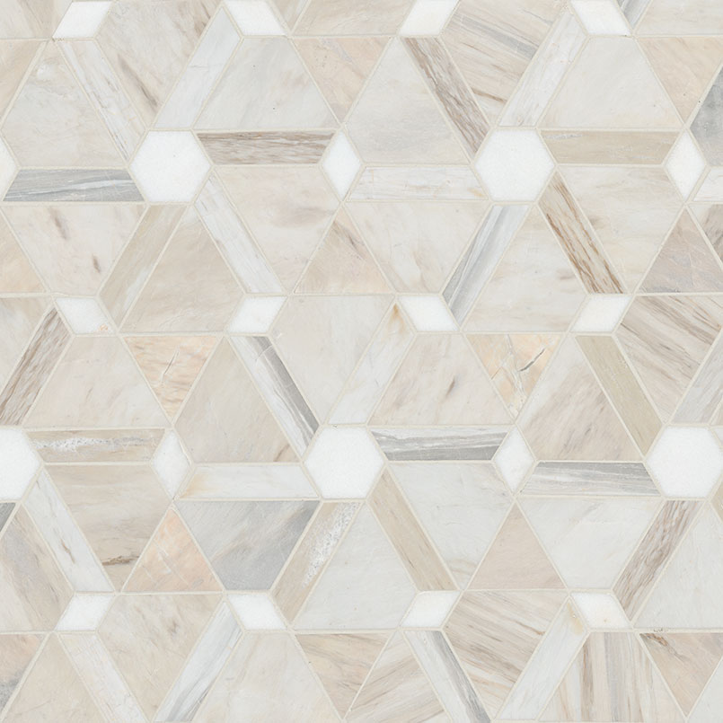 Angora Floralis Polished Tile thumbnail 2