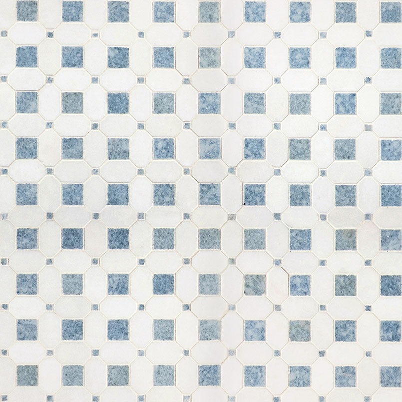 Azula Hatchwork Marble Tile thumbnail 2