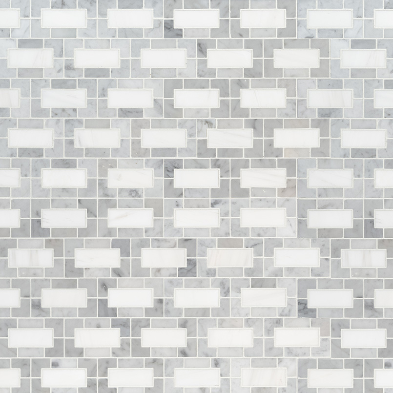 Bianco Dolomite Lynx Polished Marble Tile thumbnail 3