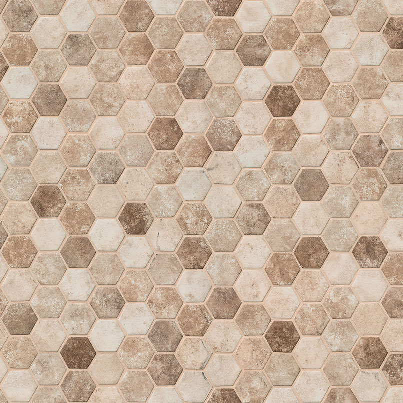 Sandhills Hexagon Mosaic Tile thumbnail 3