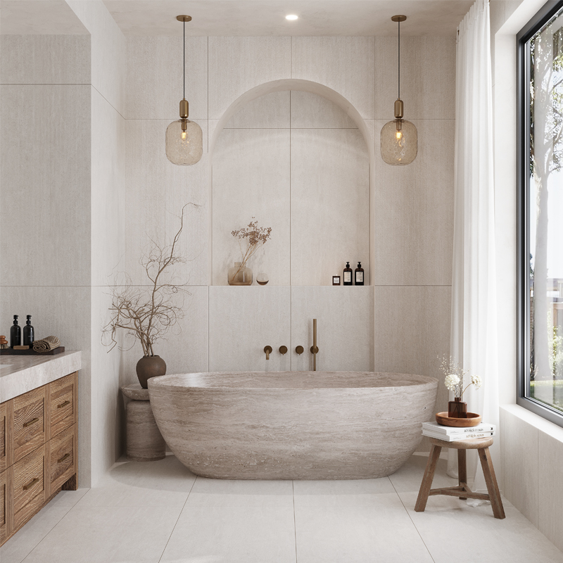 Cliffside Deco White 24×48 thumbnail 5