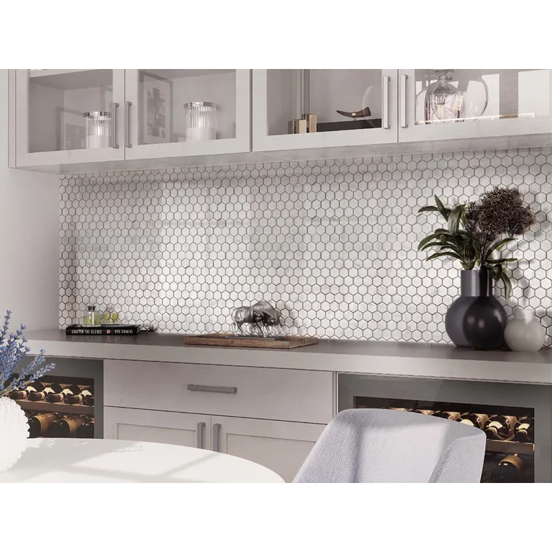 CARRARA HEX 1X1 POLISHED thumbnail 3