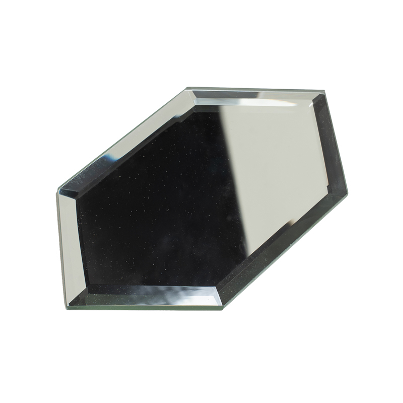 4×8 Beveled Clear Mirror Glass Tile thumbnail 3