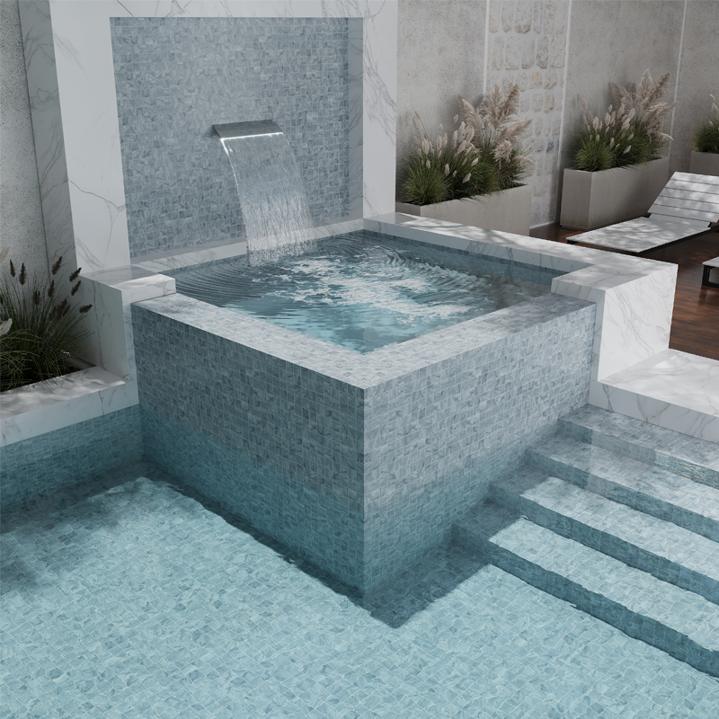 Velanza Blue 2×2 Mosaic thumbnail 2