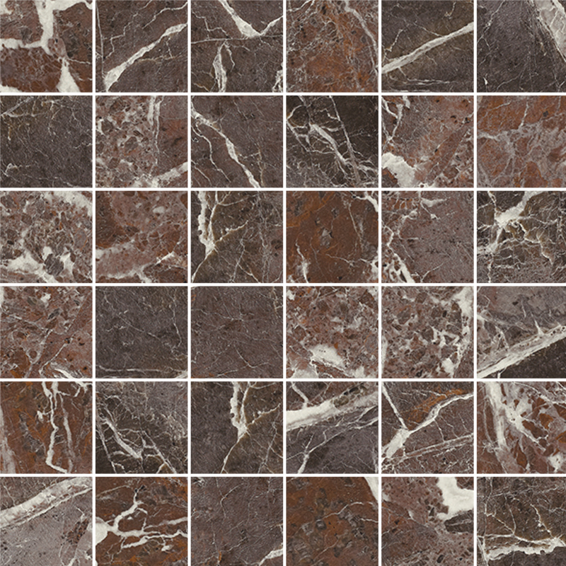 Velanza Rosso 2×2 Mosaic