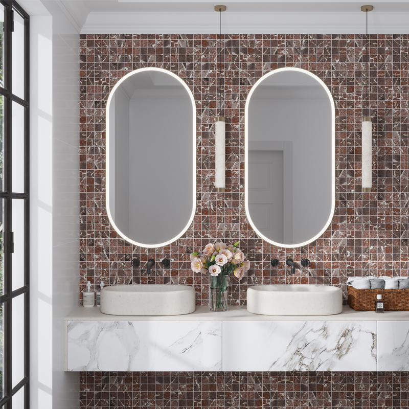 Velanza Rosso 2×2 Mosaic thumbnail 2