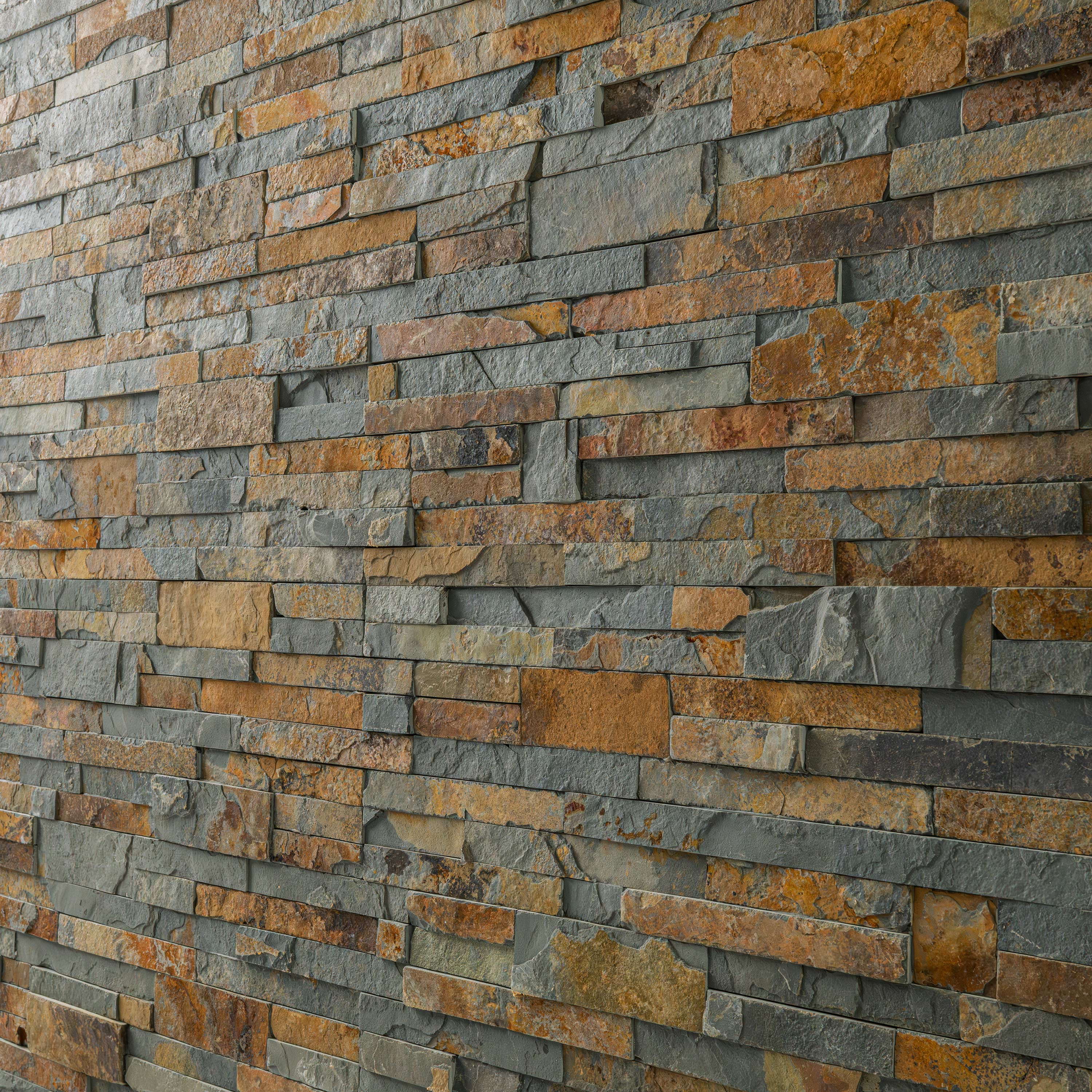 Gold Rush Stacked Stone