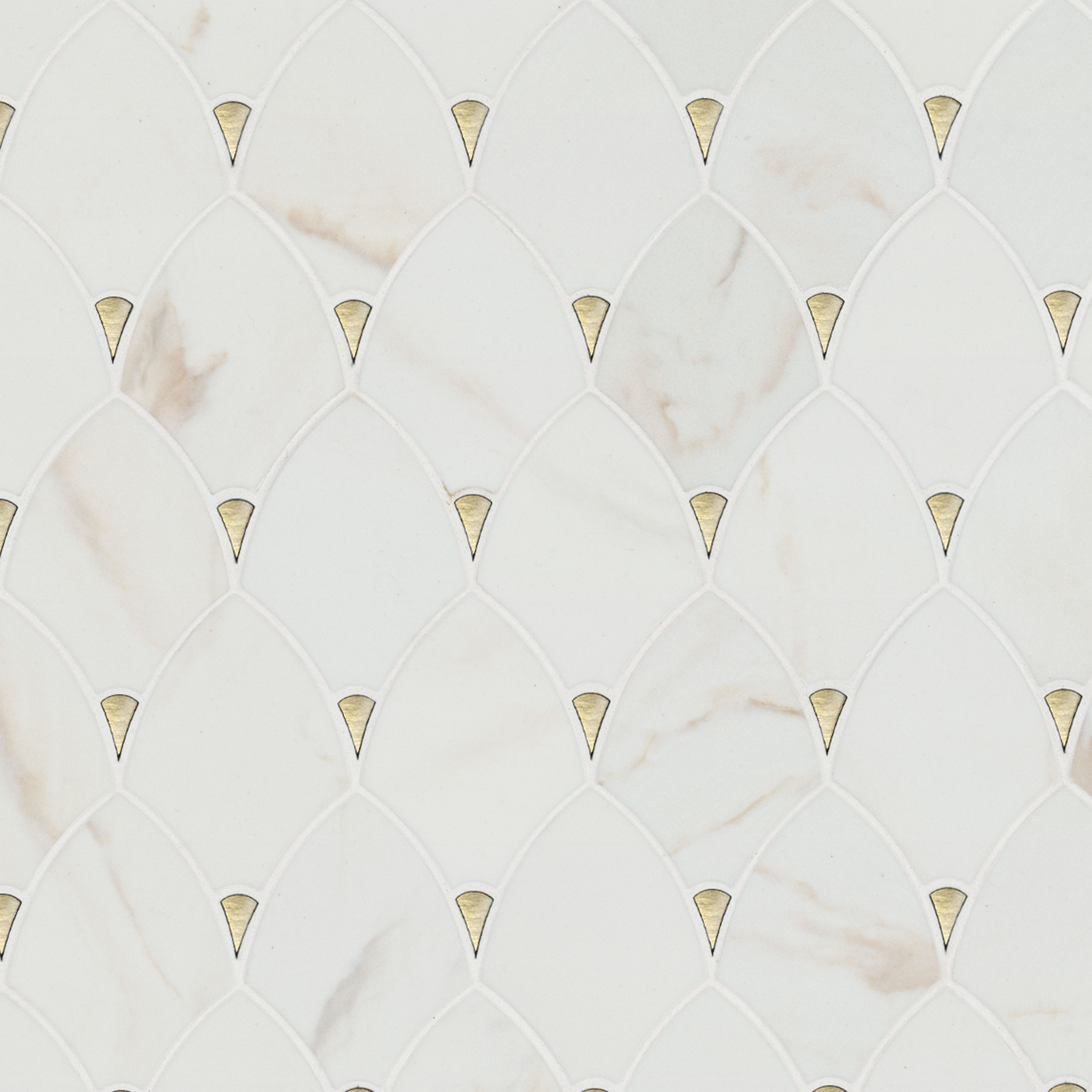 Citadel Gold Trident Tile