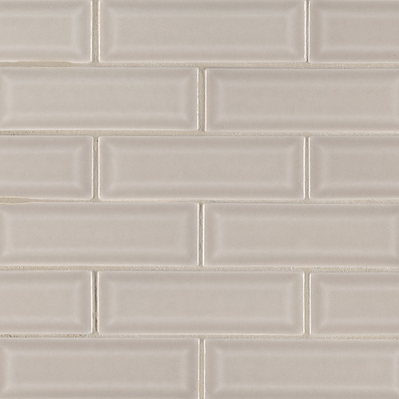 Portico Pearl Beveled Tile