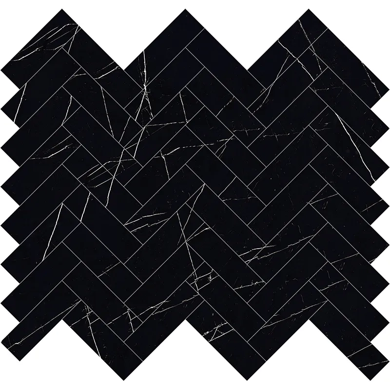ARYA NERO MARQUINA HERRINGBONE