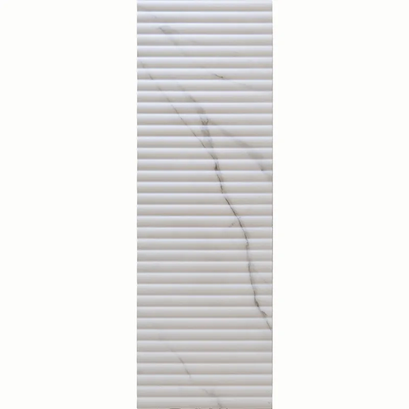 IMPRESSIONS FLUTED CARRARA 12X36