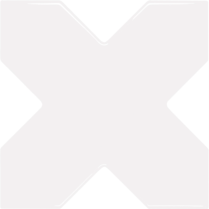 MOORISH BLANCO GLOSS CROSS
