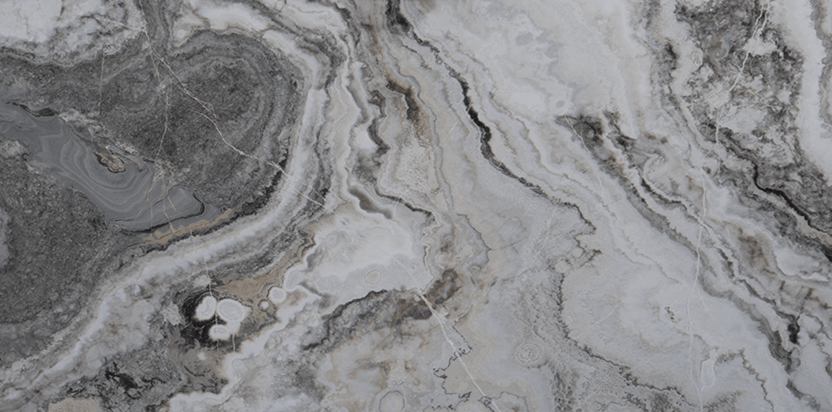 Grey White Onyx