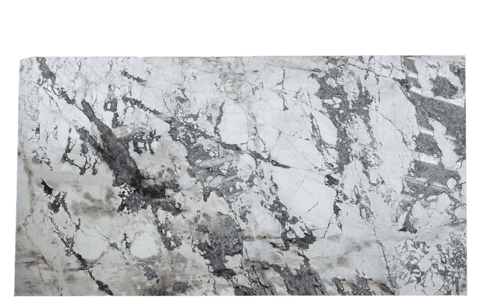 Invisible Grey Marble Slab