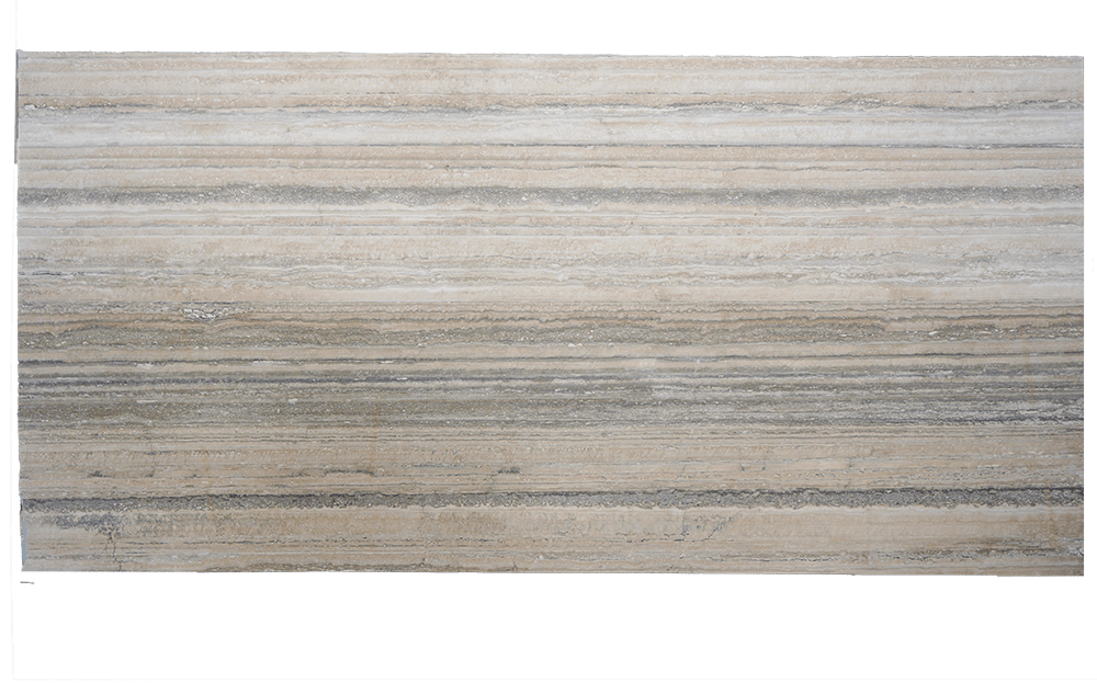 Silver Travertine Slab